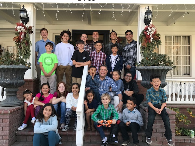 Craig Harrison and his Grandchildren